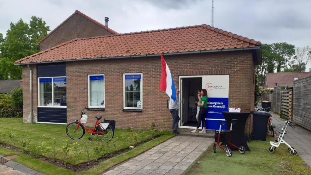 Afb: Nieuw kantoor in Kuinre voor thuiszorg van ZONL