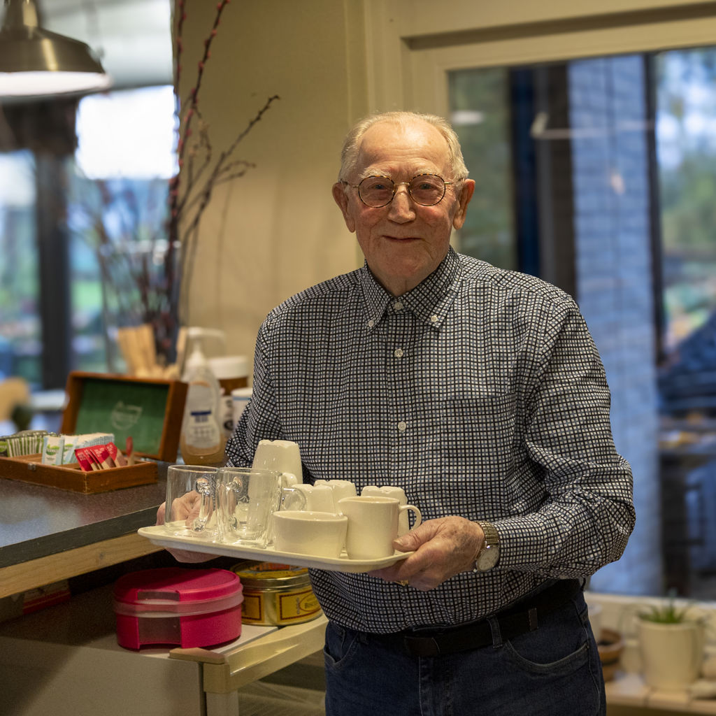 Vrijwilliger Jan Boxum