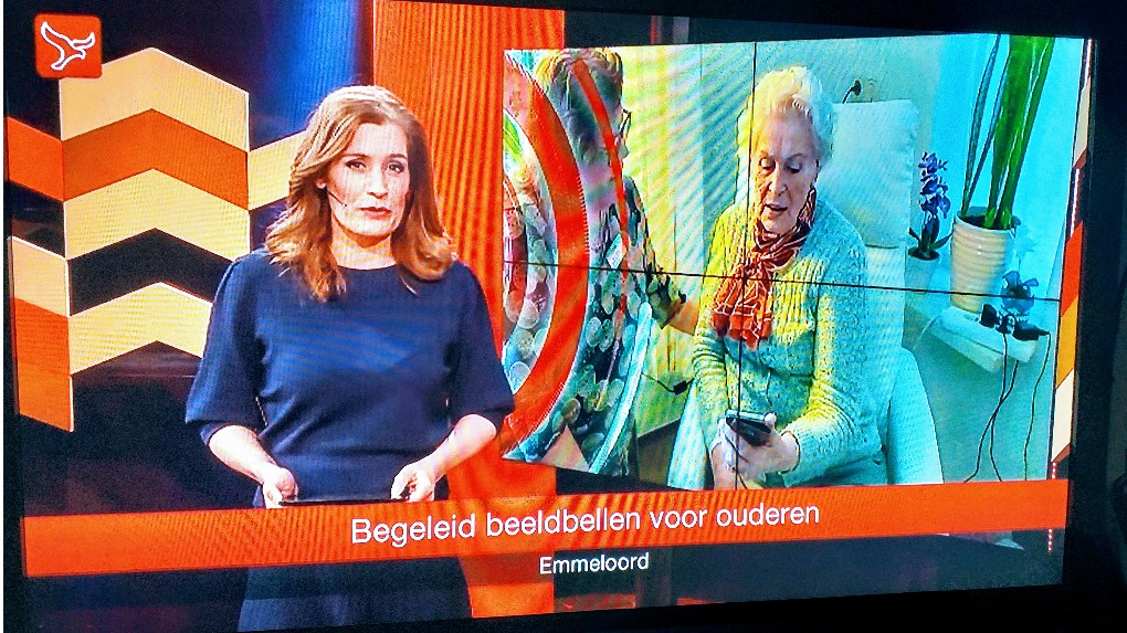 Afb: Beeldbellen bij RTV Oost en Omroep Flevoland