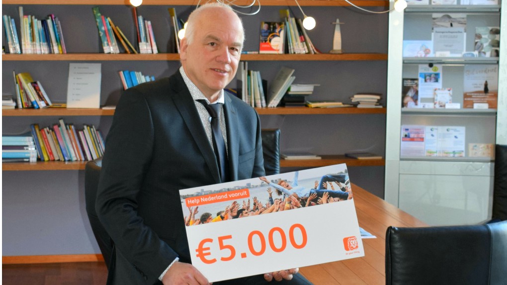 Afb: ZONL wint donatie ‘Help Nederland vooruit’
